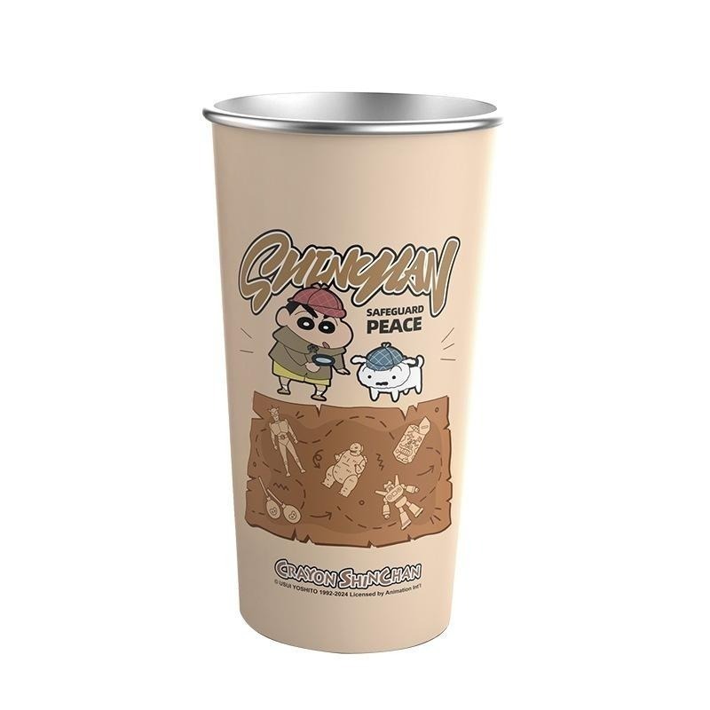 【喵喵屋|24H出貨】蠟筆小新 冷冷杯 溫變 變色水杯 奶茶杯 環保杯 隨行杯 冰霸杯 吸管杯 動感新生活 睡衣小新-細節圖2