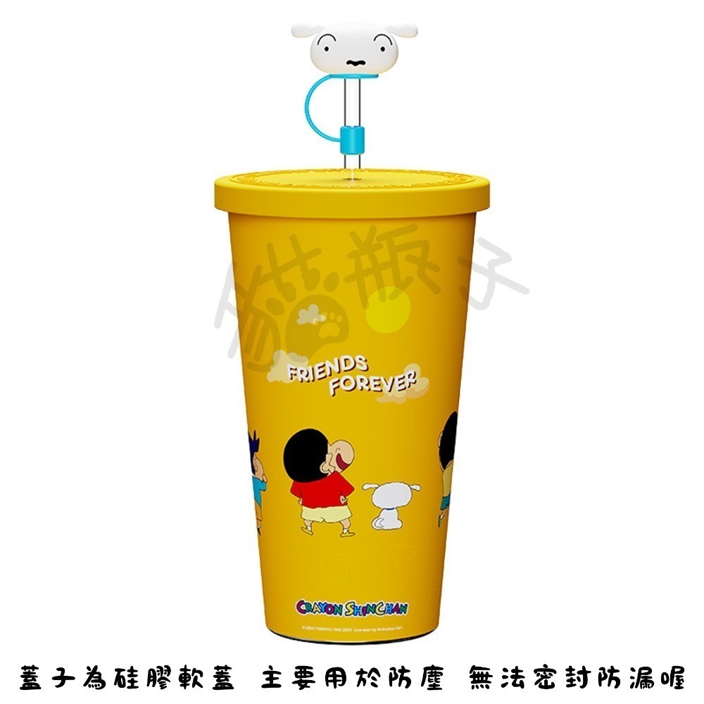 【喵喵屋|24H出貨】蠟筆小新 冷冷杯 溫變 變色水杯 奶茶杯 環保杯 隨行杯 冰霸杯 吸管杯 動感新生活 睡衣小新-規格圖10