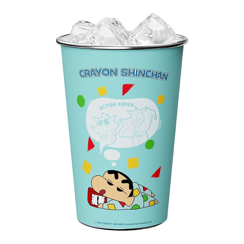【喵喵屋|24H出貨】蠟筆小新 冷冷杯 溫變 變色水杯 奶茶杯 環保杯 隨行杯 冰霸杯 吸管杯 動感新生活 睡衣小新-規格圖10