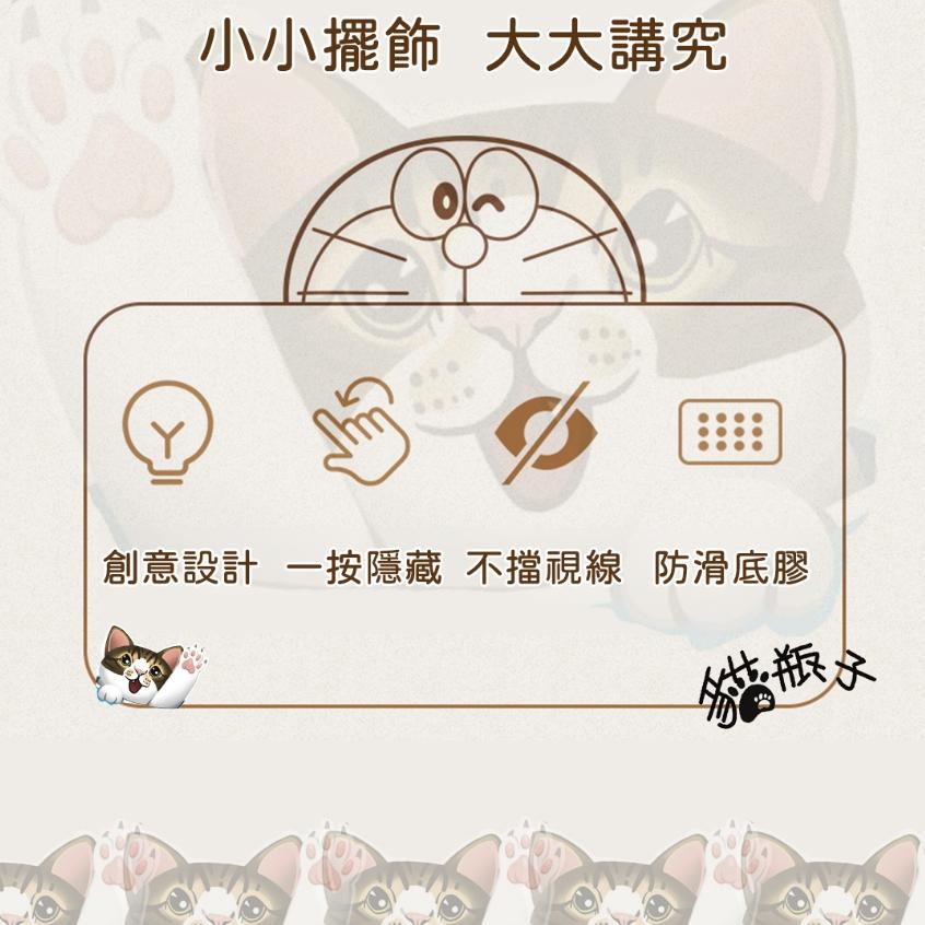 正版 哆啦A夢復古停車牌 臨時停車牌 哆啦A夢停車號碼牌 車內擺件 臨時 停車牌 停車號碼牌 停車電話-細節圖3