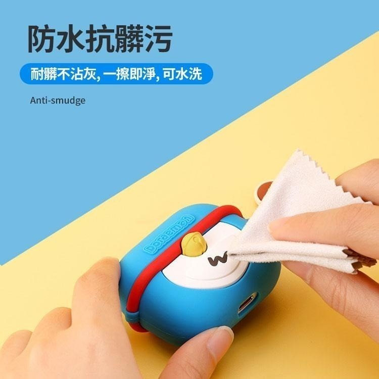 【喵喵屋|送透明殼】哆啦A夢 百寶袋 蘋果耳機保護殼 AirPods Pro 2/AirPods 3 4保護套-細節圖6
