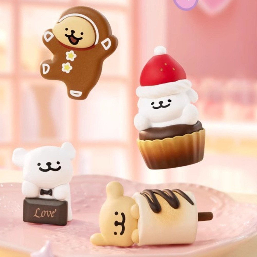 【喵喵屋|24H出貨】玩樂主義 線條小狗 甜點屋系列 盲盒 萌粒 甜點 甜品屋 公仔 盲抽 一顆3個  一中盒6顆-細節圖8