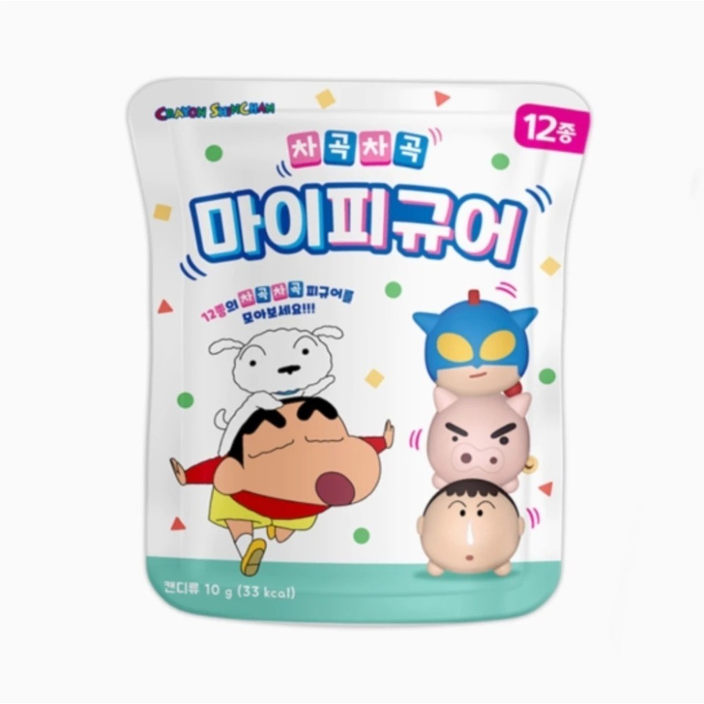 【喵喵屋|24H出貨】韓國進口 蠟筆小新 疊疊樂公仔 盲抽 動漫周邊 裝飾擺件 盲盒 盲袋 小新 小白 動感超人-細節圖2