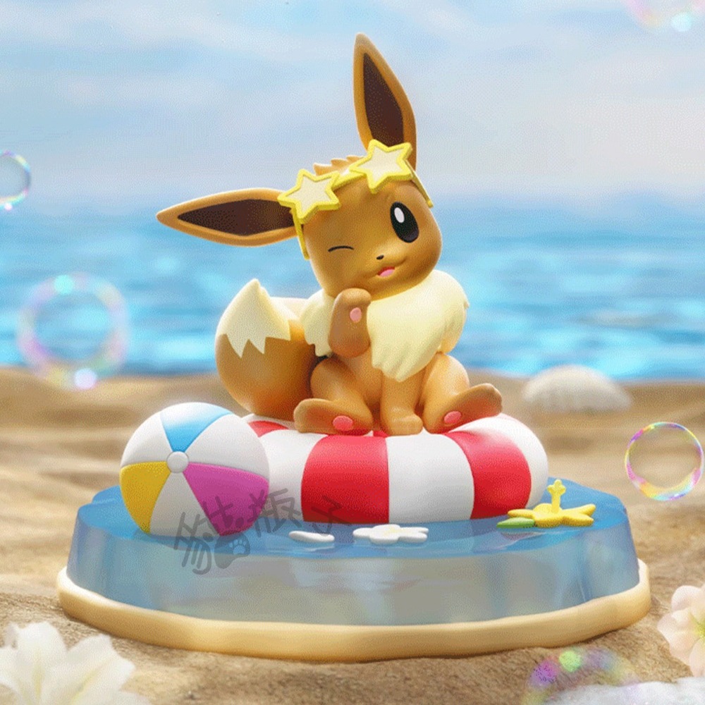 24H出貨|正版）寶可夢 自然野趣系列 盲盒 公仔 擺飾 擺件 皮卡丘 可達鴨 呆呆獸 伊布 妙蛙種子-細節圖8