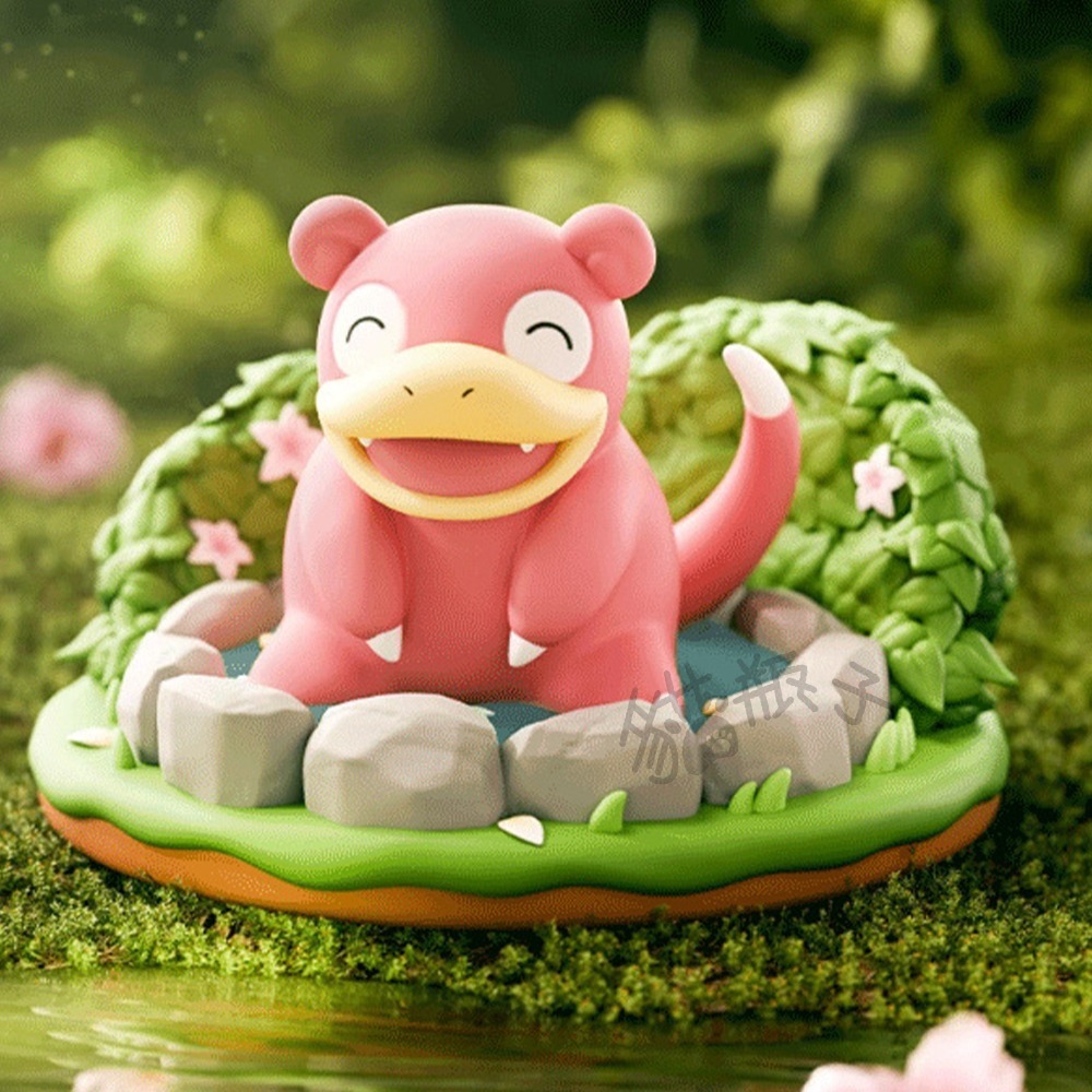 24H出貨|正版）寶可夢 自然野趣系列 盲盒 公仔 擺飾 擺件 皮卡丘 可達鴨 呆呆獸 伊布 妙蛙種子-規格圖8