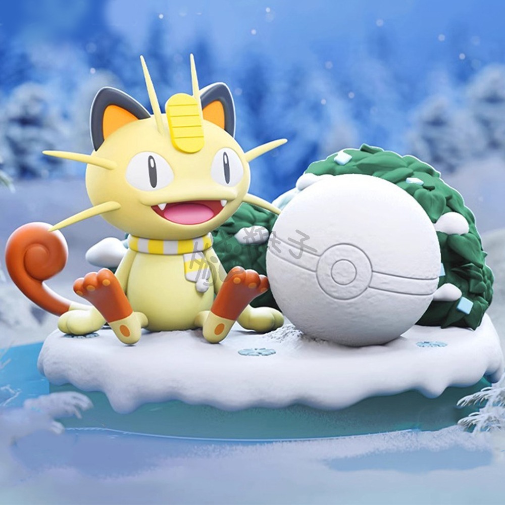 24H出貨|正版）寶可夢 自然野趣系列 盲盒 公仔 擺飾 擺件 皮卡丘 可達鴨 呆呆獸 伊布 妙蛙種子-規格圖8