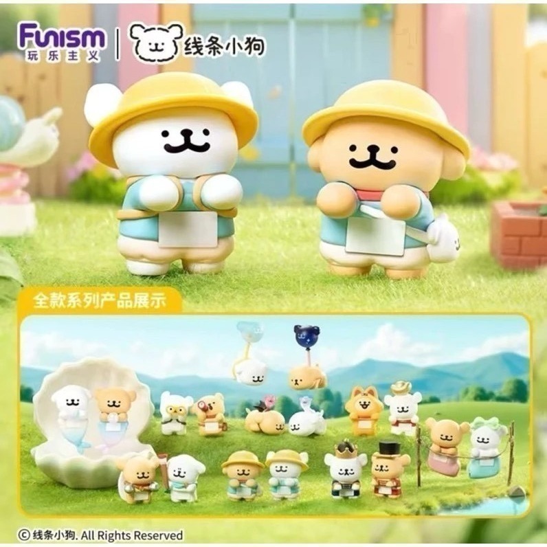 【喵喵屋|711同款】正版 線條小狗趣趴趴盲袋 線條小狗 盒抽 一袋2入 一中盒16袋 線條狗-細節圖3