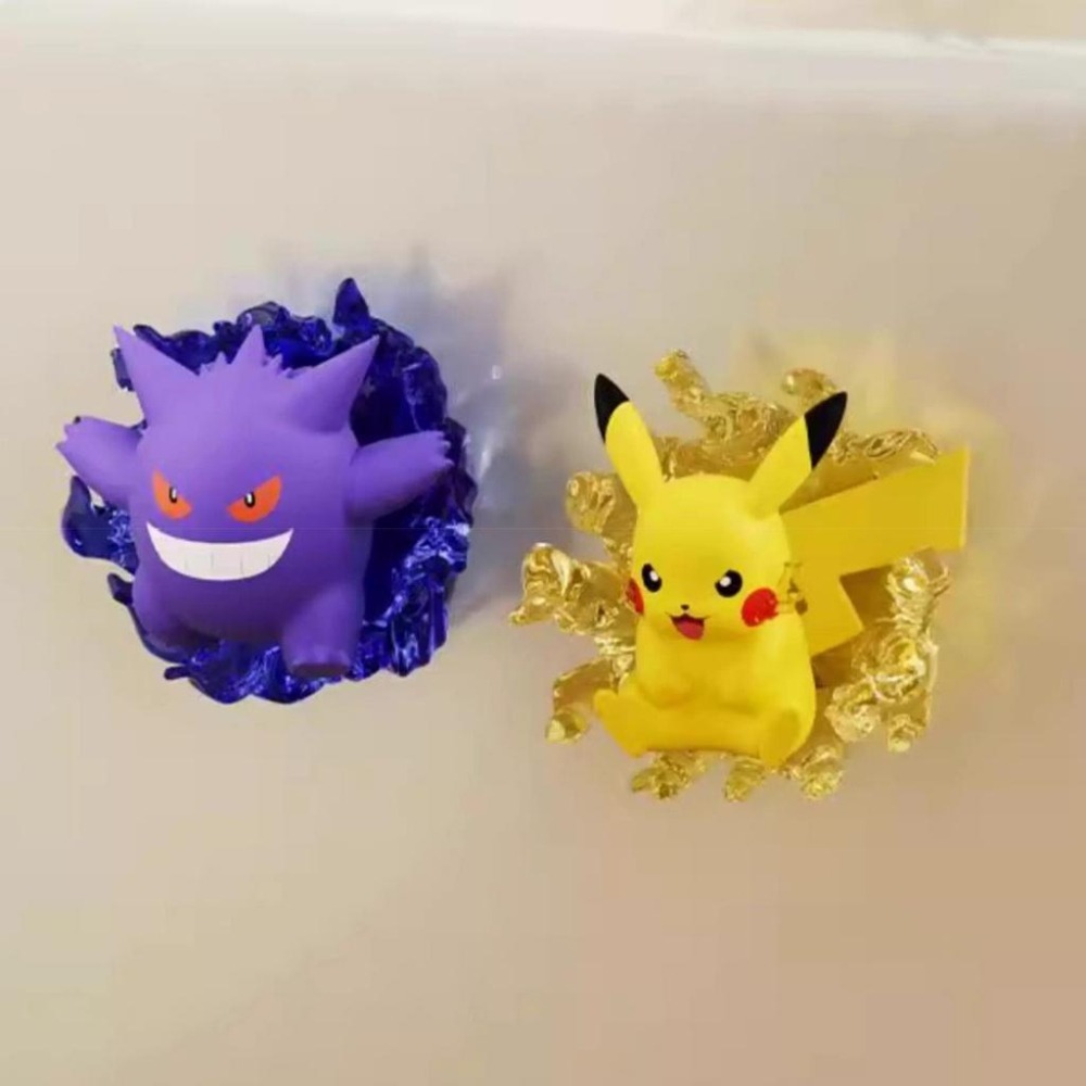 【喵喵屋|24H出貨】寶可夢 立體磁吸冰箱貼 立體冰箱貼 磁鐵 強力磁吸 可達鴨 夢幻 耿鬼 皮卡丘-細節圖7