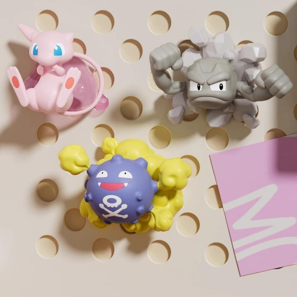 【喵喵屋|24H出貨】寶可夢 立體磁吸冰箱貼 立體冰箱貼 磁鐵 強力磁吸 可達鴨 夢幻 耿鬼 皮卡丘-細節圖8