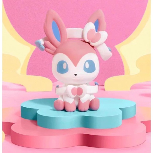 【喵喵屋|24H出貨】寶可夢 玩樂主義 小小奇遇系列 第二彈 公仔 精靈球 擺件 皮卡丘 伊布 仙子伊布 月伊布 蛋糕-規格圖9