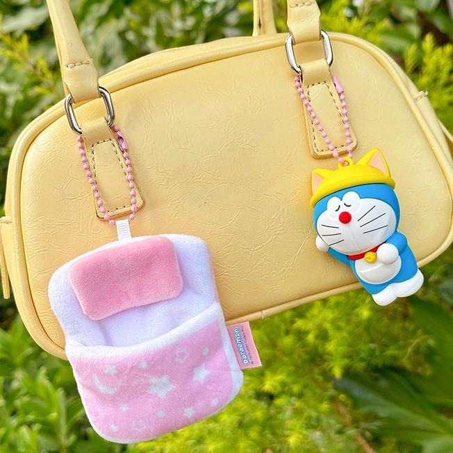 【喵喵屋|24H出貨】正版 現貨 哆啦A夢 好眠睡袋系列 鑰匙圈 睡袋 掛飾 銅鑼燒 聖誕禮物 交換禮物 送禮-細節圖7