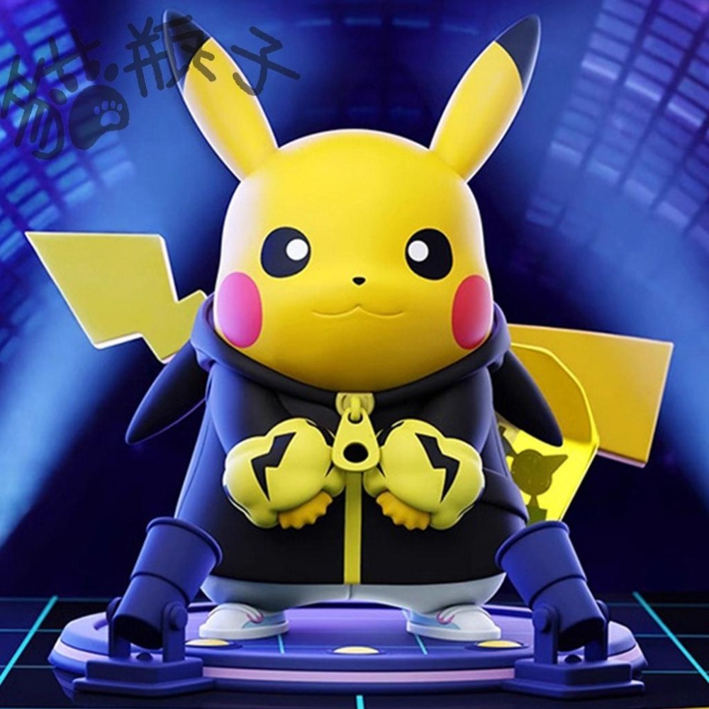 24H出貨) 正版 寶可夢大集結 公仔  禮服造型 耿鬼 皮卡丘 捷拉奥拉 路卡利歐 月亮伊布 擺件 擺飾 禮物-細節圖6