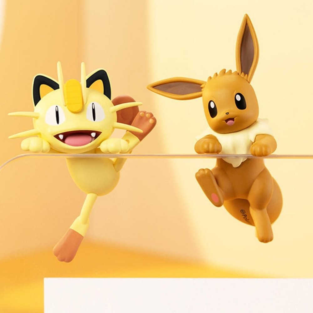 【喵喵屋|24H出貨】寶可夢 趴趴公仔 神奇寶貝 皮卡丘 伊布 小火龍 傑尼龜 喵喵 耿鬼 盒玩 擺件 生日 杯緣子-細節圖4