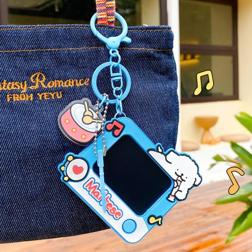 【喵喵屋|24H出貨】正版 線條小狗 畫板系列 掛件 鑰匙扣 背包掛件 可重複書寫 掛飾 吊飾 情侶 送禮 生日-細節圖4