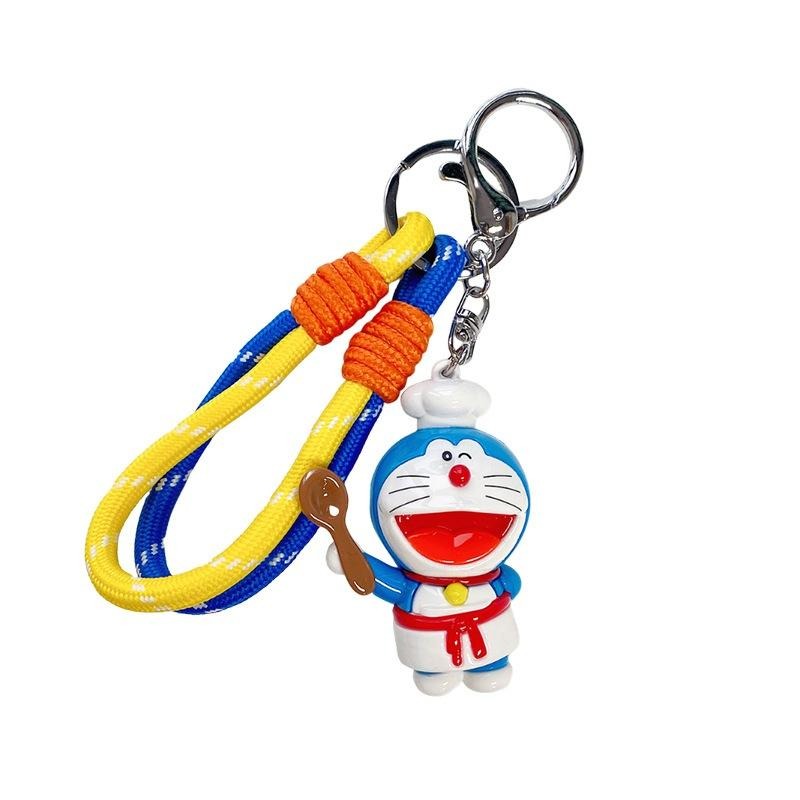 【喵喵屋|24H出貨】哆啦A夢 鑰匙圈 職業裝扮系列 可愛 公仔 吊飾 汽車鑰匙包包配飾 畢業禮物 學生情侶書包掛飾-細節圖2