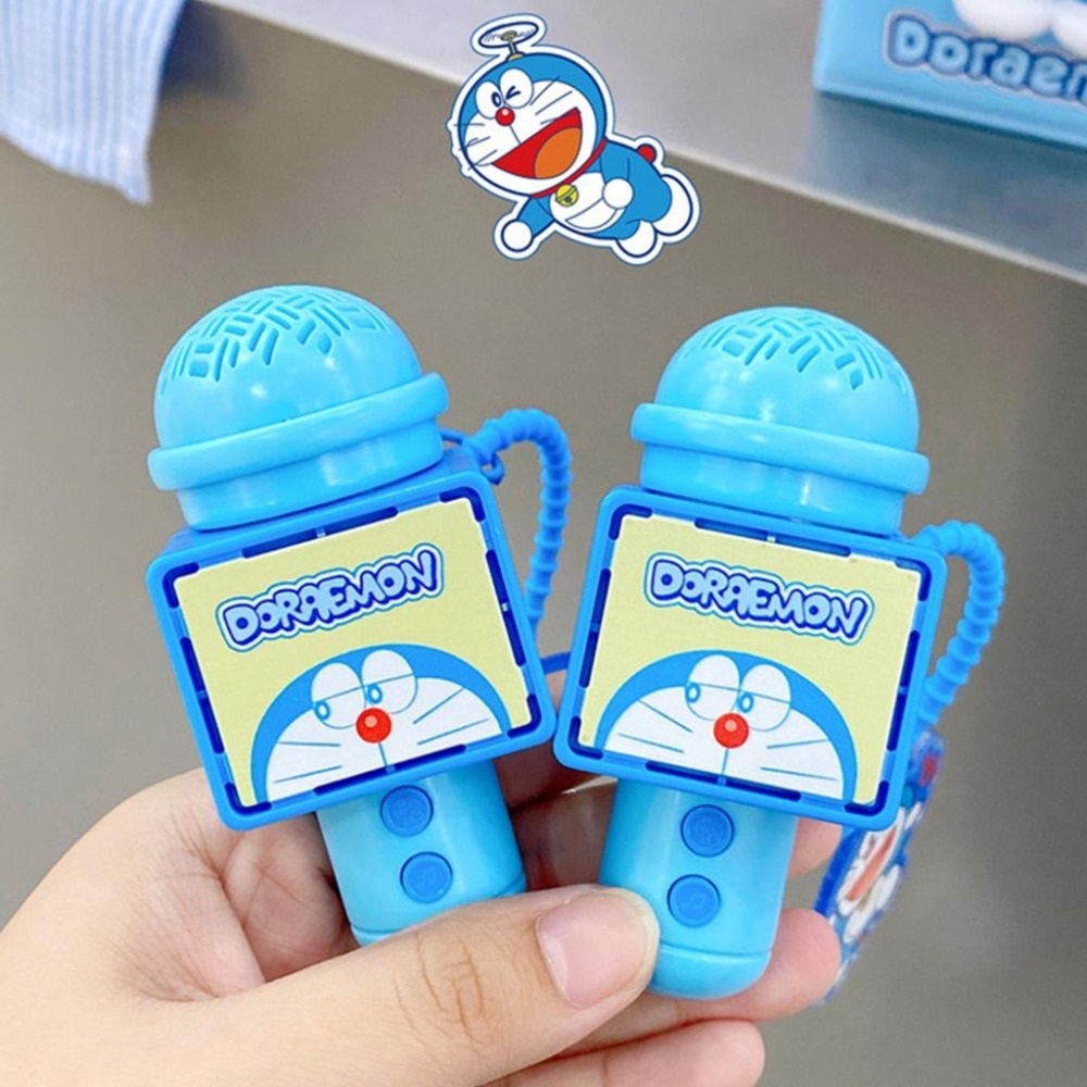 【喵喵屋|24H出貨】哆啦A夢. 麥克風系列 掛件 麥克風 可錄音 可變聲 造型吊飾 掛飾 包包掛件 送禮 生日-細節圖8