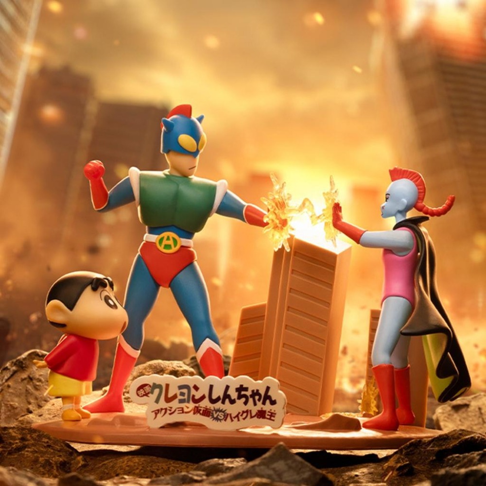 【喵喵屋|24H出貨】52TOYS 蠟筆小新大電影名場面系列盲盒 蠟筆小新 動感超人 盲盒 盒抽 一中盒6入-細節圖9