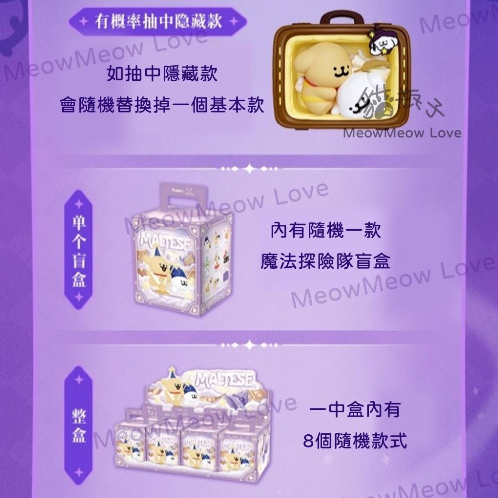 【喵喵屋|24H出貨】 線條小狗 魔法探險隊系列盲盒 線條小狗 魔法 小白 盒抽 一中盒8入 萬聖節 聖誕節 送禮 節日-細節圖5