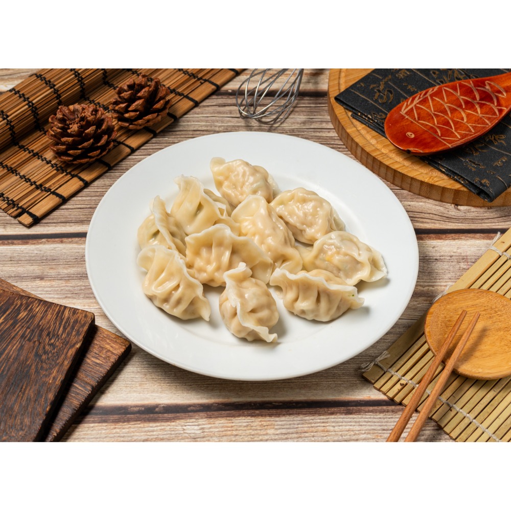 [畢老爺]雞腿肉水餃670g/包-24顆(無豬肉豬油成份)-規格圖1