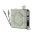 3c夢樂園  超級 萬能充 磁吸  插頭  行動電源  PRO 無線充 10000mAh 五色 可用於 蘋果手錶 充電-規格圖10
