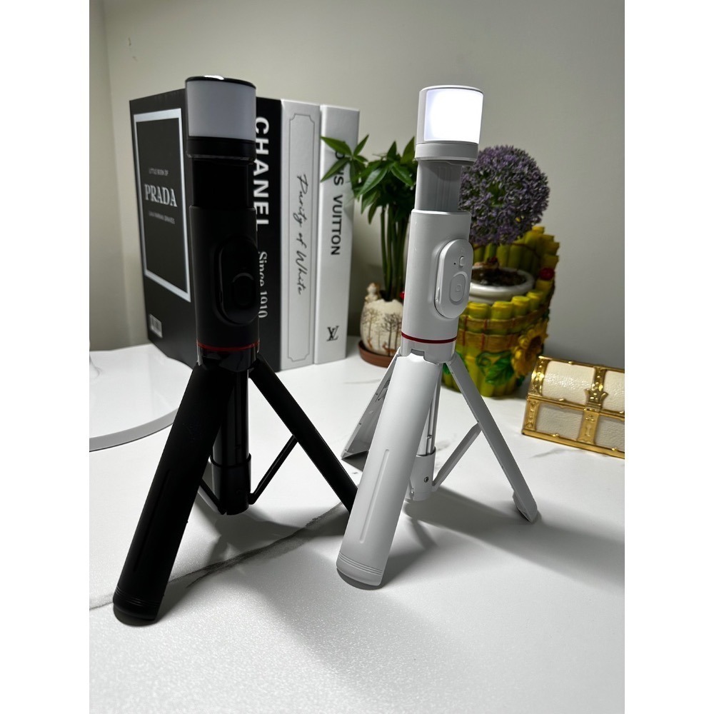 夢樂園3c  ONAIR｜ MINI 魅影 補光燈藍芽自拍棒-細節圖2