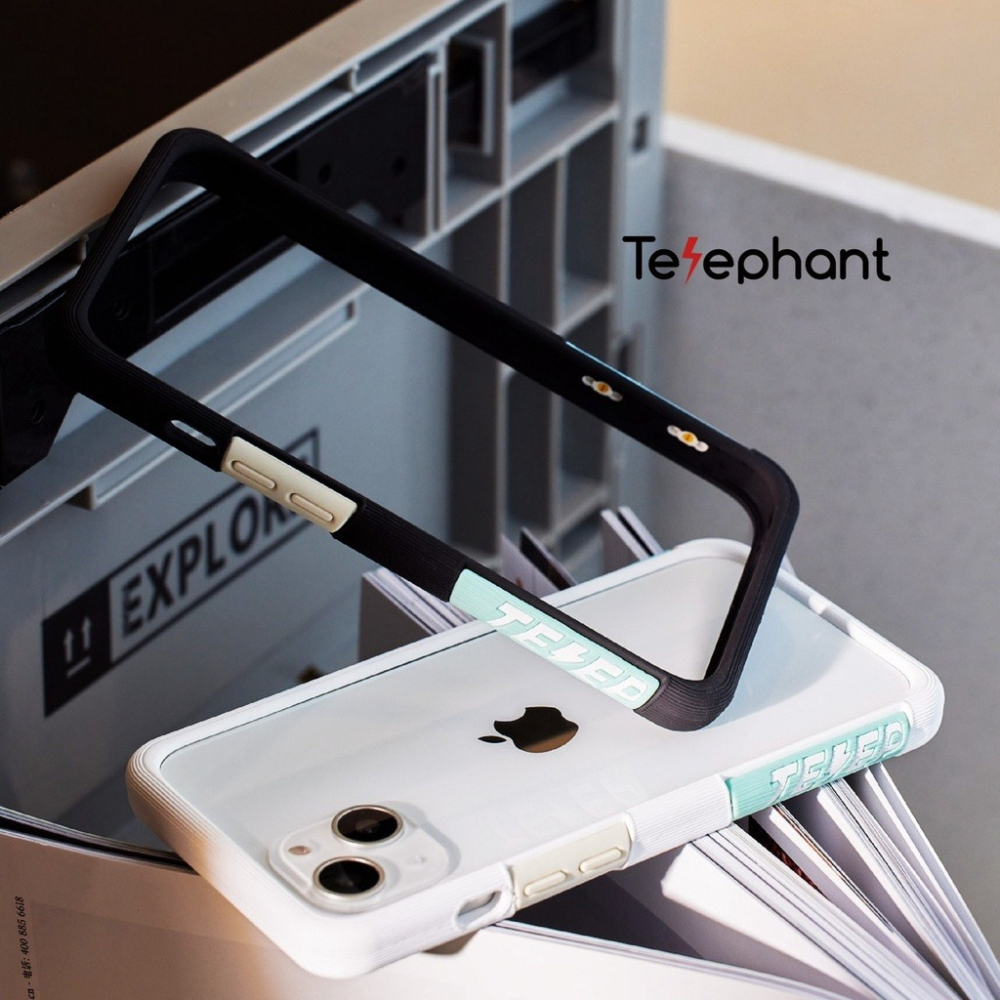 夢樂園3c太樂芬 NMDer 抗污防摔手機殼 + 透明背板 + 頂級保護貼  iphone14 13 pro max-細節圖2