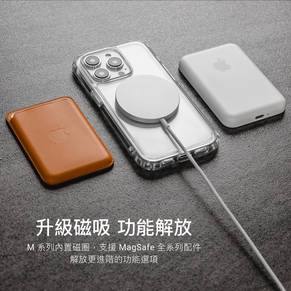 夢樂園3c SwitchEasy ATOMS 超軍規防摔透明手機殼 適用於iPhone 14 防摔殼 保護殼 美國魚骨牌-細節圖9