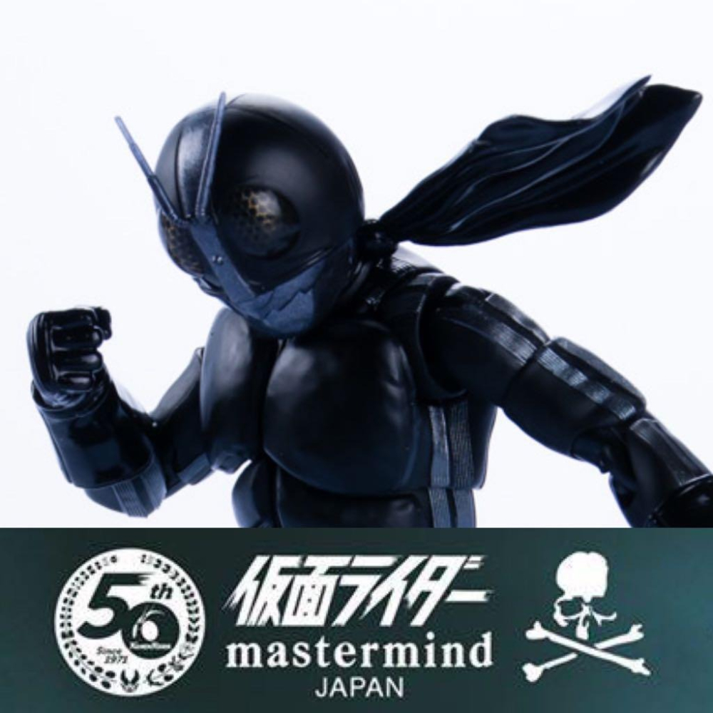 Mastermind JAPAN x KAMEN RIDER 50th真骨彫製法 假面騎士 新1號 黑一號 SHF - 🍎9527.CC