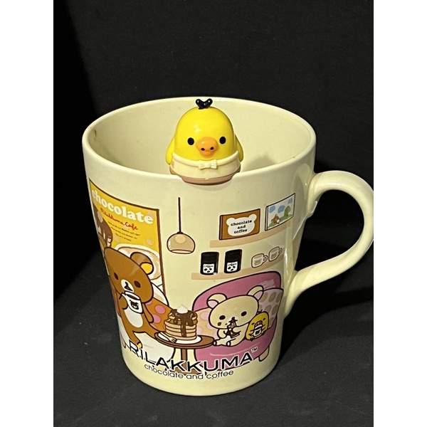 7-11 拉拉熊 甜蜜巧克力咖啡馬克杯（附攪拌棒）-規格圖9