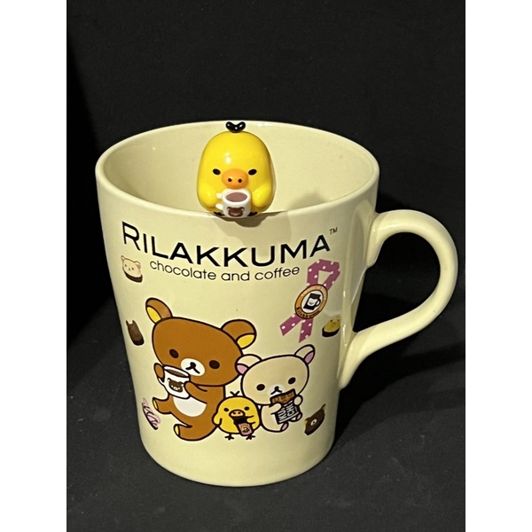 7-11 拉拉熊 甜蜜巧克力咖啡馬克杯（附攪拌棒）-規格圖9