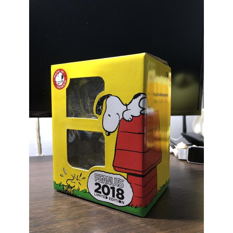 2018 麥當勞 SNOOPY 史努比 光雕對杯 限量 忍痛割愛 值得收藏-細節圖2