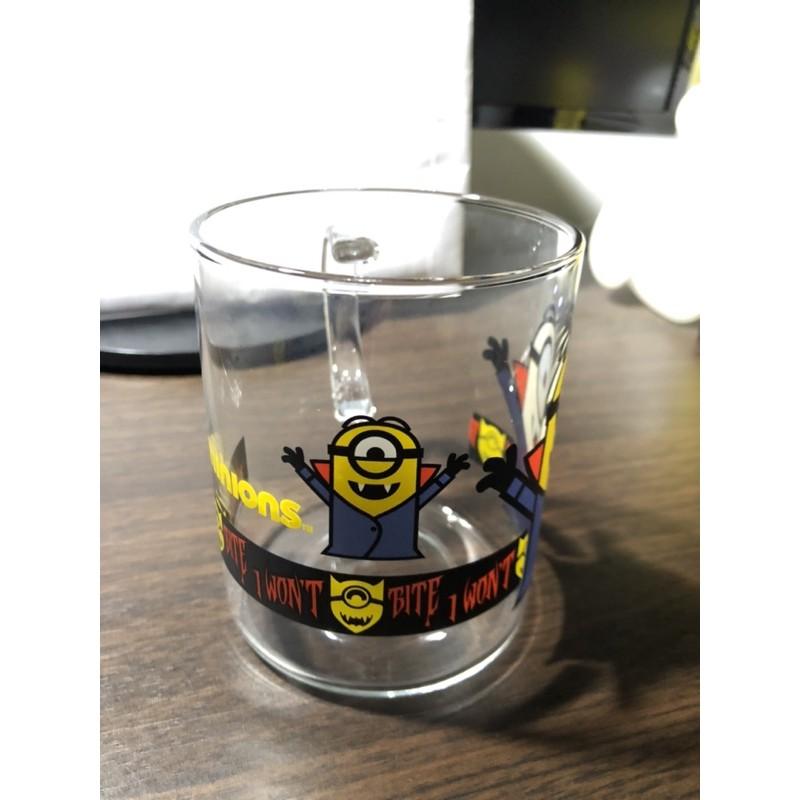 [全家超商集點] 小小兵 玻璃杯 神秘北美洲款 全新 無原包裝外盒-細節圖2