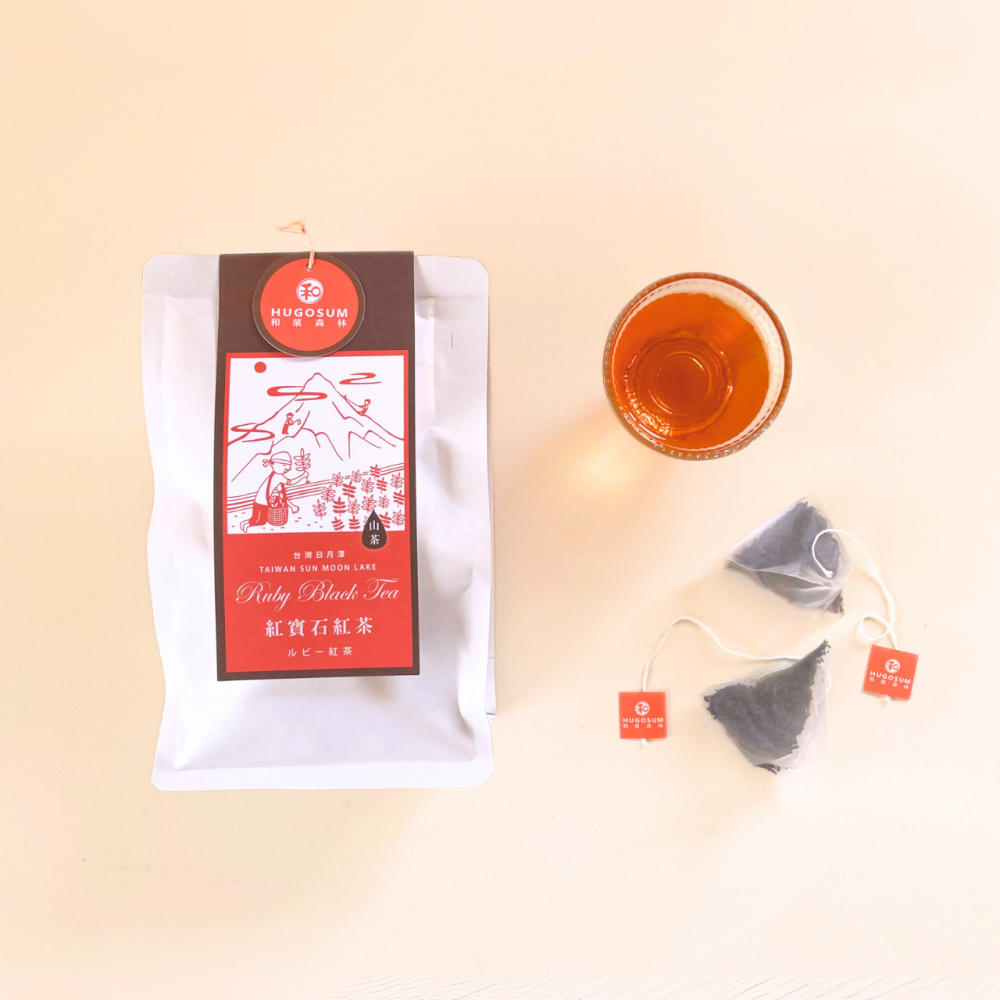 【HUGOSUM】日月潭紅茶 紅茶故事集-紅寶石36入/袋-細節圖2