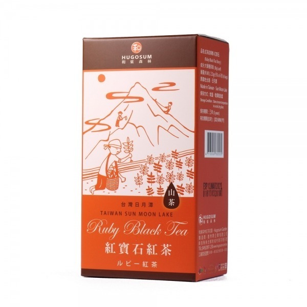 【HUGOSUM】日月潭紅茶 紅茶故事集 - 紅寶石紅茶 茶包6入-細節圖4