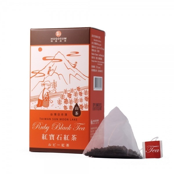 【HUGOSUM】日月潭紅茶 紅茶故事集 - 紅寶石紅茶 茶包6入-細節圖5