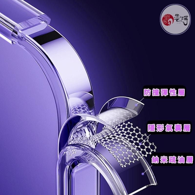 透明玻璃殼 防摔手機殼 超薄手感 玻璃殼 適用iPhone 14 13 12 i12 i13 i14 pro max-細節圖6