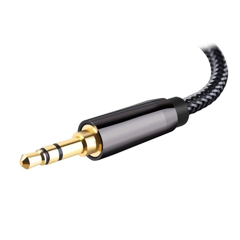 3.5mm AUX音源線 立體聲 音源線 音頻線 公對公 AUX 音頻線 3.5mm接頭 喇叭線 耳機線 車用音響線-細節圖2