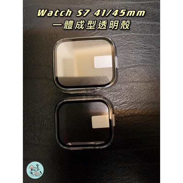 透明保護殼 手錶殼 適用 Apple watch 保護殼 錶殼 7 SE 6 5 4 45 41 38 40 44 45-細節圖8