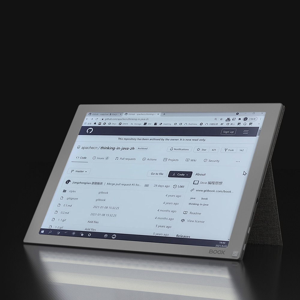 [預購] 文石 BOOX Mira 13.3 吋電子紙 E Ink 螢幕顯示器附原廠保護套-細節圖6