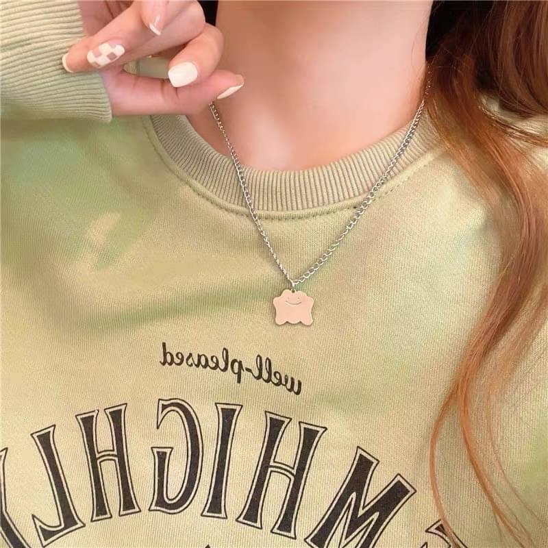 小怪獸甜酷童趣cute百變怪獸項鍊情侶嘻哈ins女學生吊墜男潮百搭-細節圖2