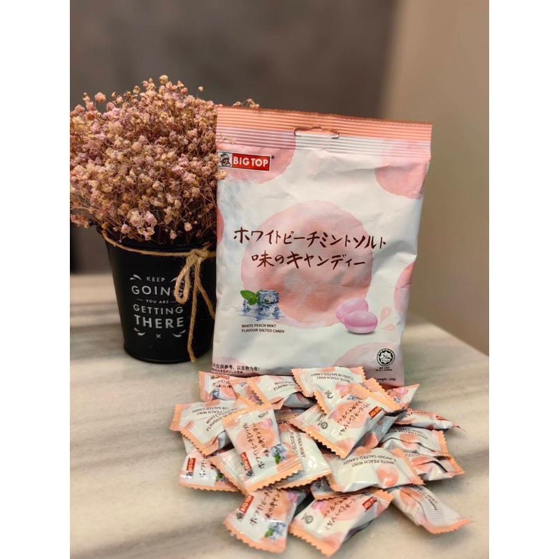 馬來西亞🇲🇾big top薄荷鹽糖 水蜜桃🍑/檸檬口味-細節圖7