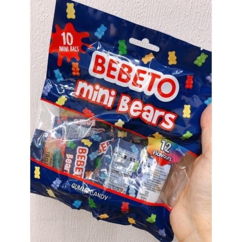 Bebeto迷你彩虹熊軟糖 100克