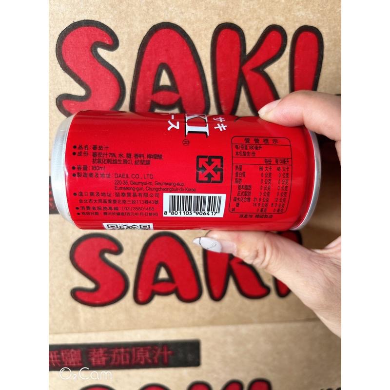 韓國🇰🇷SAKI暢銷40年易開罐飲料番茄汁/牛奶汽水-細節圖2