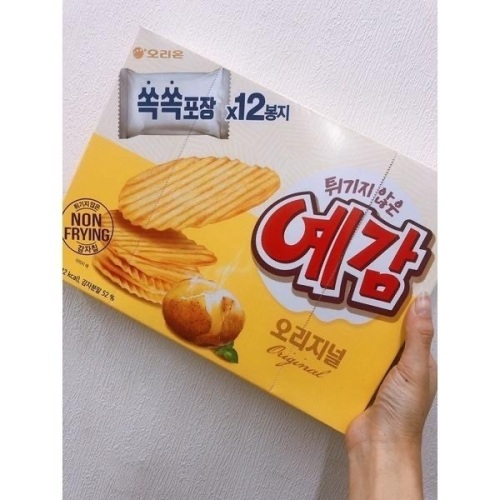 韓國🇰🇷好麗友Orion風味洋芋片 12入大盒裝