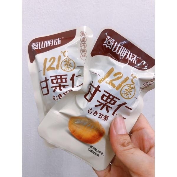 燕山明珠甘栗仁 隨手包 30克新包裝-細節圖2