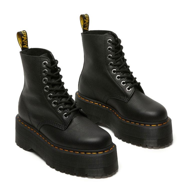 Dr.Martens 1460 PASCAL MAX PISA BOOTS 加高厚底馬汀馬丁靴(黑色