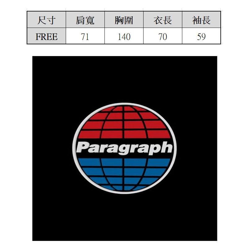 PARAGRAPH】S6 NO.43 SMILE HAPPY 發泡立體文字大學T (雪花灰) 化學