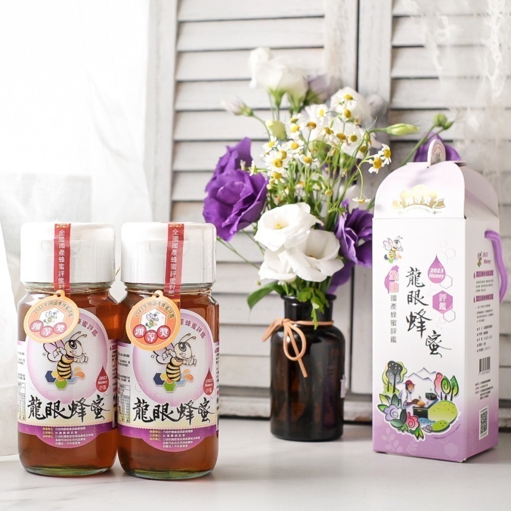 ＜蜂動園＞2025全國蜂蜜品質評鑑-頭等獎龍眼蜂蜜700克-細節圖3