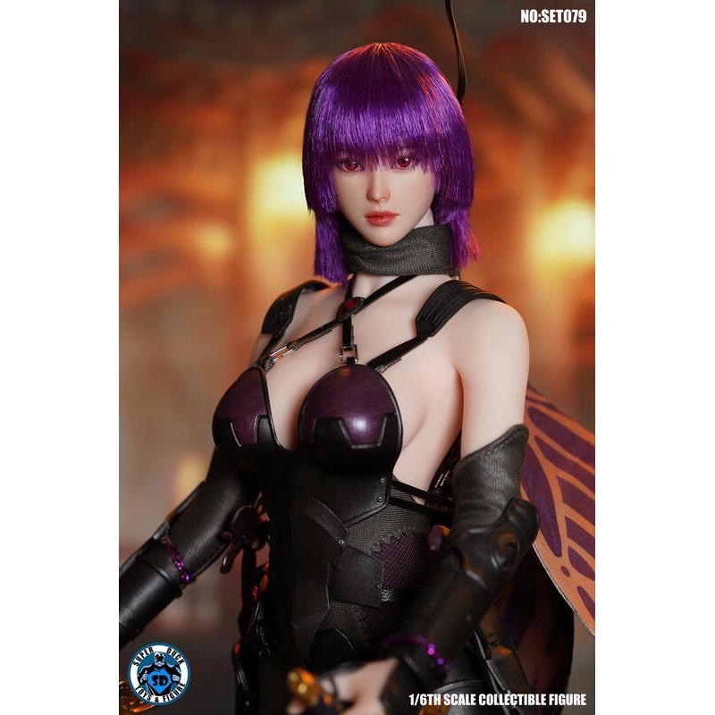 SUPER DUCK 新品：1/6性感女忍者配件包 set079 (含素體S10D)-細節圖2