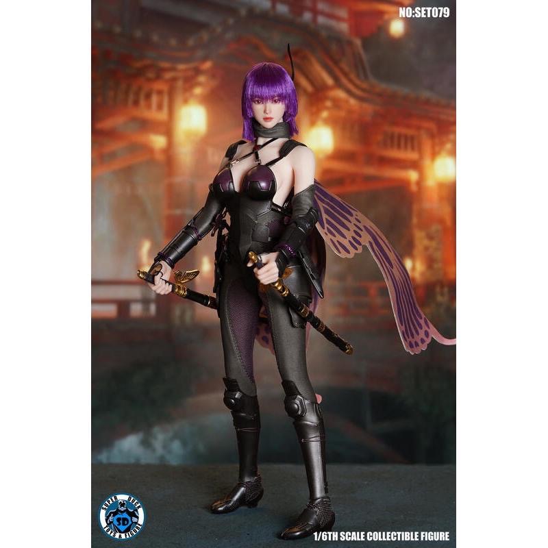 SUPER DUCK 新品：1/6性感女忍者配件包 set079 (含素體S10D)-細節圖3